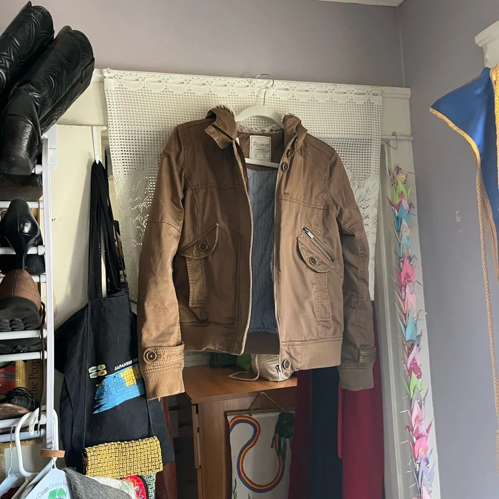 pull & bear utility jacket - Picture 6 of 7